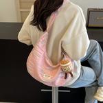 DCLOUD Нейлоновая сумка-слинг через плечо, Pink+Avocado - фото 11