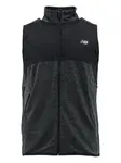 Стеганый жилет New Balance, черный - фото