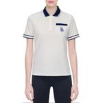 MLB Поло унисекс белое - фото 5