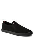 Тканевые кроссовки Iconic Slip On Tommy Hilfiger, черный - фото 2