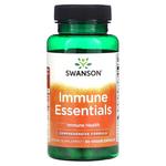 Добавка Swanson Immune Essentials с бузиной, 60 растительных капсул - фото