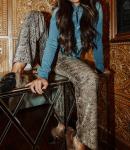 Песочные джинсы-стрейч с принтом Python Bailey Rose, Sand - фото 3