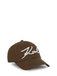 Бейсболка Karl Lagerfeld, коричневый - фото