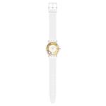 SWATCH Unisex 34mm White Watch SS08K106-S14 - фото 2