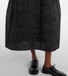 Вечернее платье с декором из ламе Simone Rocha, Black - фото 5