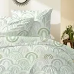 Постельное белье Primera Renforce 155x220 Rainbow Shells Green Grey 123098-55 PRIMERA - фото 5