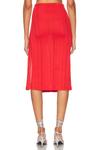 Юбка миди с боковым разрезом Jade Cropper, Red - фото 4