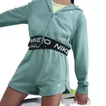 Шорты для девочек Pro Dri-FIT Fleece Nike, синий - фото 4