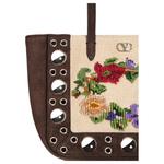 Valentino Льняная сумка шоппер - фото 7