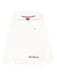 Свитер на молнии Tommy Hilfiger Junior, белый - фото