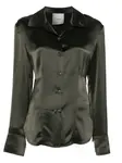 Рубашка Nathalie Nanushka, зеленый - фото