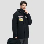 Куртка SKI STYLE Down DESCENTE, коричневый - фото 10