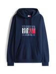 Толстовка Tommy Jeans REG FLAG, Dark Night Navy/Dark Blue - фото 4