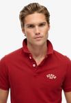 Поло Superdry & Co VINTAGE ATHLETIC EMBROIDERED , Preppy Red/Red - фото 3