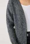 Кардиган Anna Field Cardigan, Dark Grey Melange/Mottled Dark Grey - фото 5