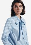 Блуза Springfield Button-down blouse, Blue - фото 4