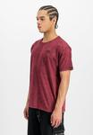 Футболка Alpha Industries VINTAGE BACKPRINT , Dark Cherry/Dark Red - фото 5