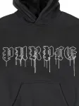 Худи Crystal Gothic Drip Purple Brand, черный - фото 2