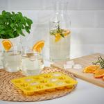 Лоток для кубиков льда SURSÖT IKEA, глянцевый желтый - фото 3