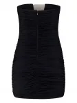 Платье мини с драпировкой Nensi Dojaka, черный - фото 2