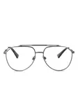 Очки-пилоты Dolce & Gabbana Eyewear, серый - фото