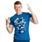 Overwatch — футболка Mei синяя - фото 4