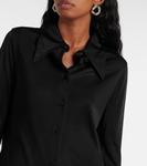 Футболка из джерси Jil Sander, черный - фото 4