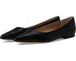 Балетки Lauren Ralph Lauren Loraine Burnished Leather Ballet Flat, черный - фото
