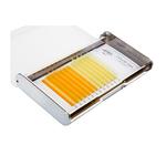 Ресницы Color Mix - Желтый, 0.07, D Looksus Lashes - фото