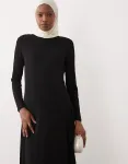 Черное платье с длинными рукавами IAAL - фото 2