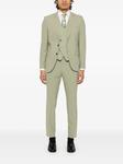 Костюм с однобортным пиджаком HUGO, зеленый - фото 2