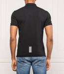 Поло EA7 Regular Fit, черный - фото 3