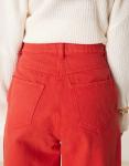 Джинсы Марло красного цвета Omnes - фото 4