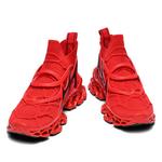 Кроссовки унисекс средней высоты Comanier, черный/оранжевый - фото 27