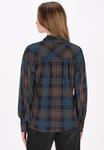 Блуза DreiMaster Button-down blouse, Grey Check/Grey - фото 3