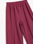 Koton Брюки Regular в цвете Berry - фото 3