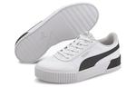 Кроссовки carina l 'white black' Puma, белый - фото 3