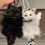 Плюшевый кулон A little tide to play, белый - фото 7