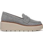 Максимальная платформа лофер Dr. Scholl'S, light grey fabric - фото 2