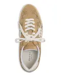 Женские кроссовки GG Gucci, бежевый - фото 3