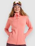 Толстовка Roxy Vertere Sweatjacke, coral chic - фото