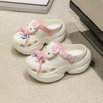 Домашние тапочки Hello Kitty Sanrio, фиолетовый - фото 4