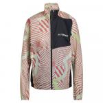 Куртка adidas Trail Windbreaker, зеленый - фото 3
