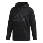 Толстовка Adidas Essential Sweatshirt Hoodie 'Black', черный - фото
