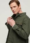 Куртка-рубашка Superdry с нагрудными карманами, оливковый - фото 2