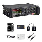 Портативный цифровой рекордер Zoom F8n Pro 8-Input / 10-Track Multitrack Field Recorder - фото