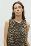 Платье Global Funk Denim dress, Leopard Mist/Beige - фото 3