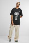 Футболка с принтом YOUR WORLD OVERSIZE  Mister Tee, черный - фото 4