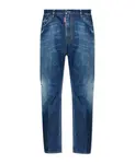 Джинсы Дэна старшего брата Dsquared2, синий - фото