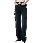 Джинсы Mid Rise Float Alexander Wang, черный - фото 3